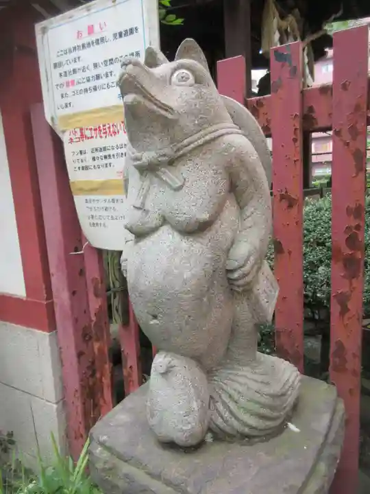 柳森神社の狛犬