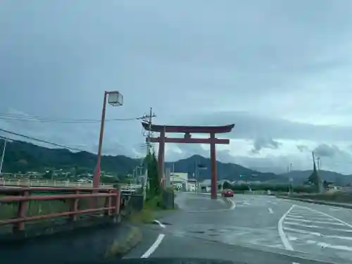 甲斐國一宮 浅間神社の鳥居