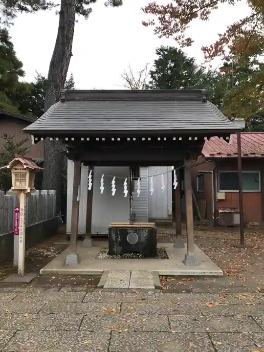 熊野神社の手水舎