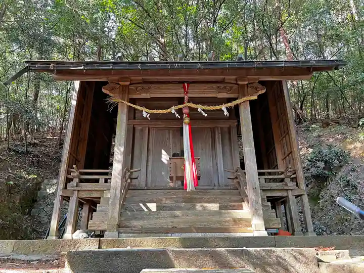 山田神社の本殿・本堂