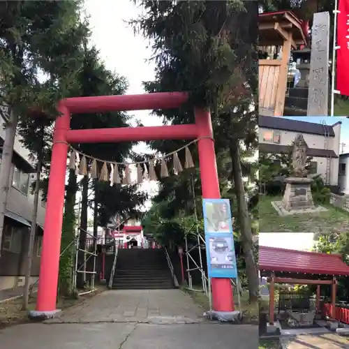 潮見ヶ岡神社の鳥居