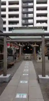 宮益御嶽神社の鳥居