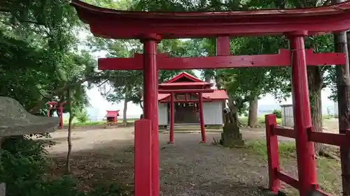 月夜見神社の鳥居