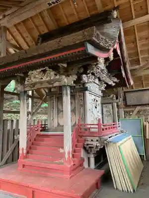 箒根神社高清水遥拝殿の本殿・本堂