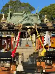 松原八幡神社　御旅所のお祭り