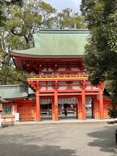 武蔵一宮氷川神社の山門・神門