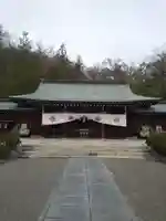 山梨縣護國神社の本殿・本堂