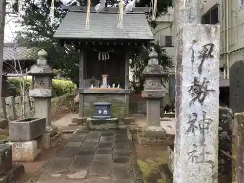 伊勢神社の本殿