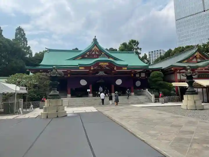 日枝神社の本殿・本堂