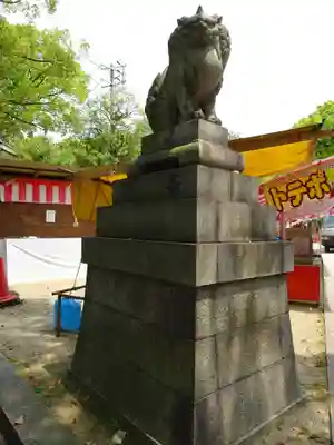 藤森神社の狛犬