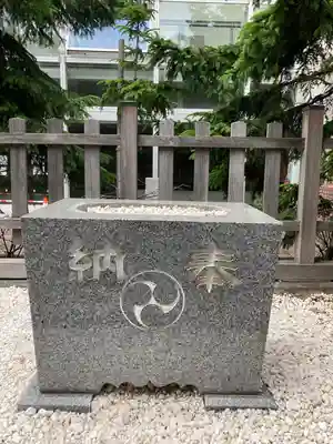 構内札幌神社の手水舎