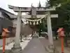 草加神社の鳥居