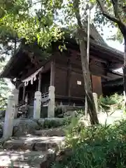 新溝神社の本殿