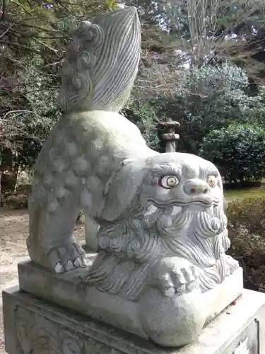 壹宮神社の狛犬