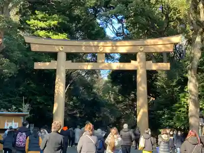 明治神宮の鳥居