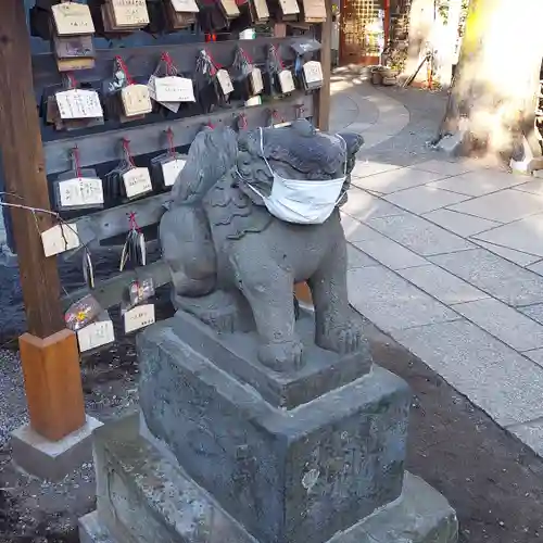 八幡神社の狛犬