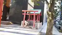 明治座稲荷神社の鳥居