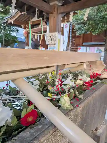鳩森八幡神社の手水舎