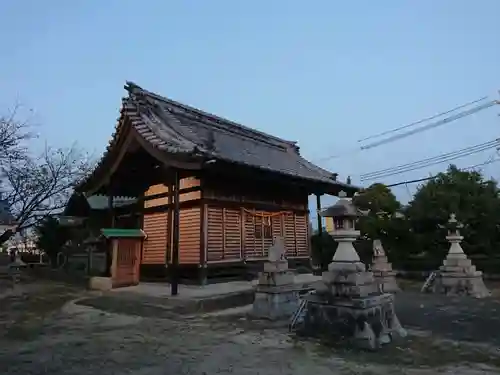 西神明社の本殿・本堂