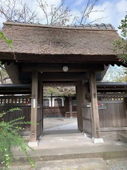 泥牛庵の山門・神門