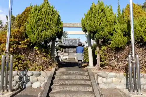 八幡神社の鳥居