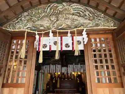 飯野八幡宮の本殿・本堂