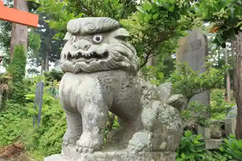 多田野本神社の狛犬