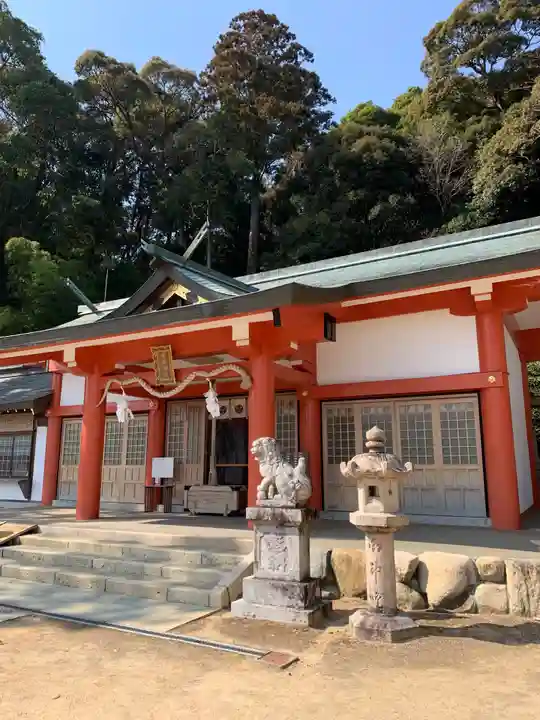 有間神社の本殿・本堂