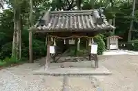 登彌神社の手水舎