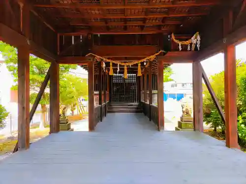 白山社（奥田大門）の本殿・本堂