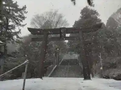 函館八幡宮の鳥居