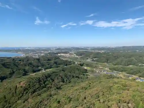 東京湾観音教会の景色