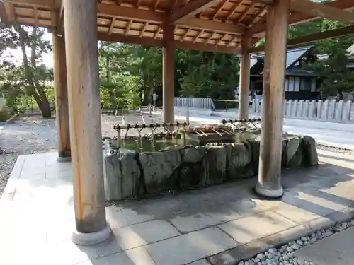 丹後一ノ宮 元伊勢 籠神社の手水舎