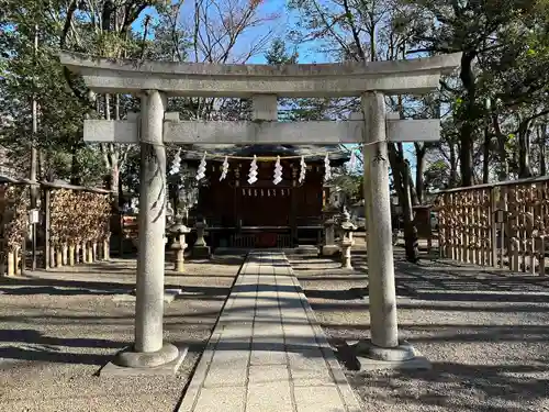 大國魂神社の鳥居