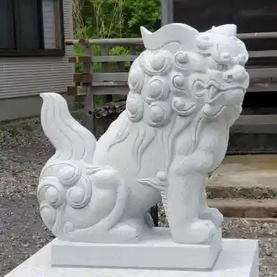 八幡神社の狛犬