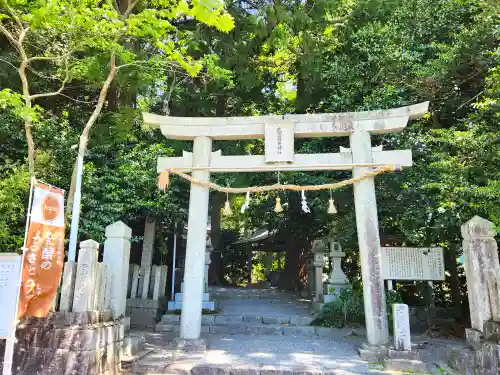 庭田神社の鳥居