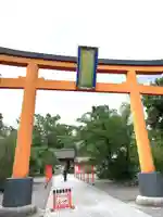 平野神社の鳥居