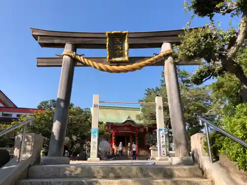 綱敷天満宮の鳥居