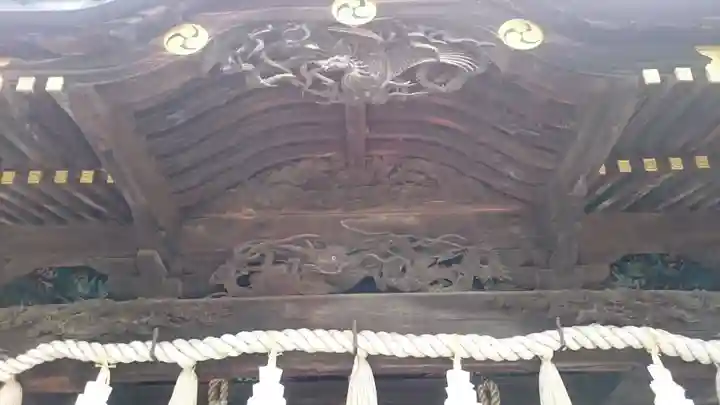 板倉雷電神社の芸術