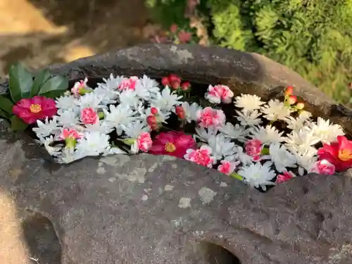 常陸第三宮　吉田神社の手水舎