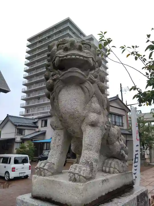 一ノ木戸神明宮の狛犬