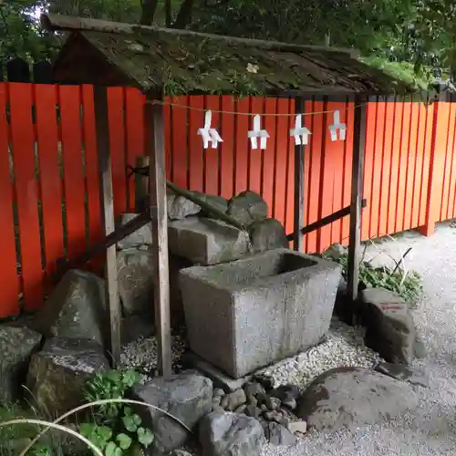 賀茂御祖神社（下鴨神社）の手水舎