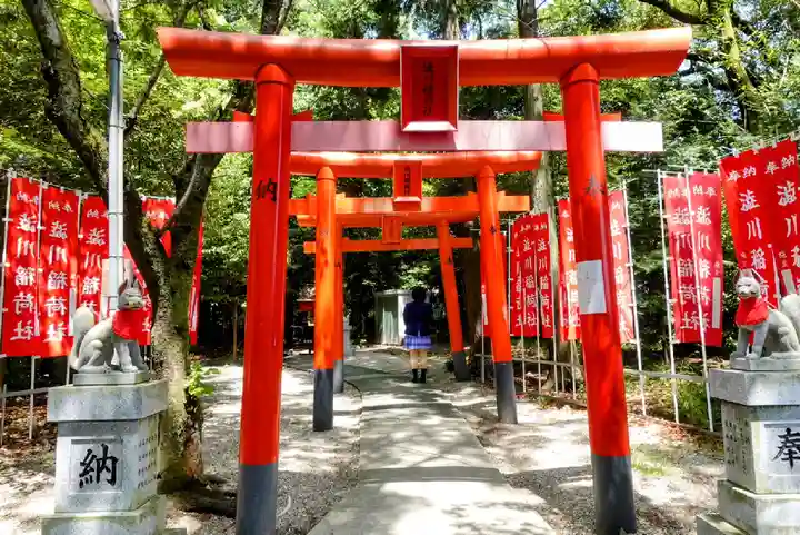 澁川神社(渋川神社)の鳥居