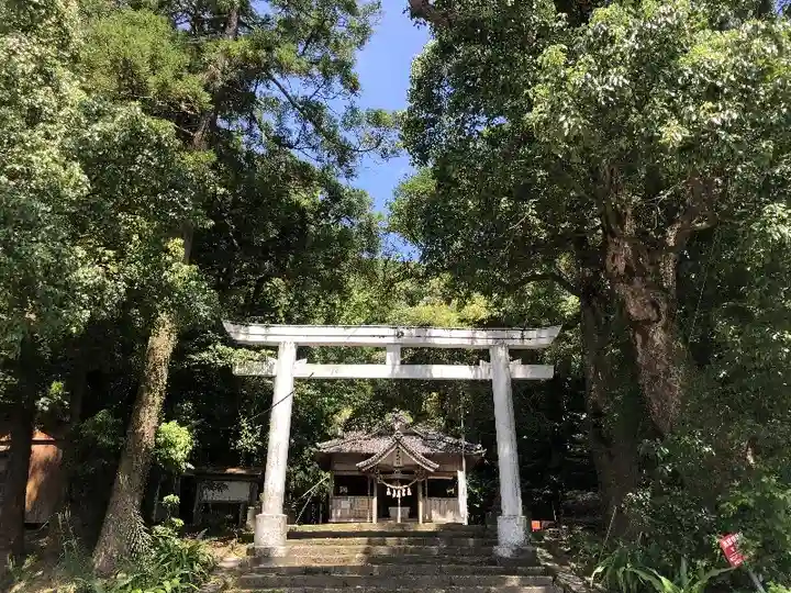本城神社の鳥居