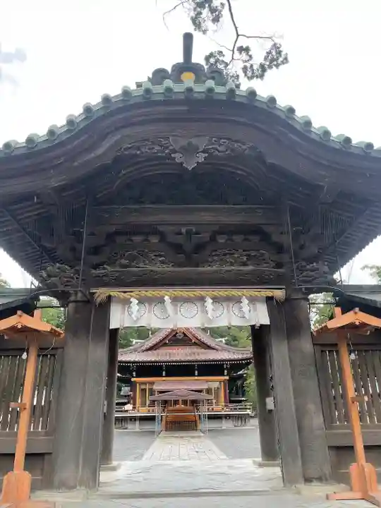 三嶋大社の山門・神門