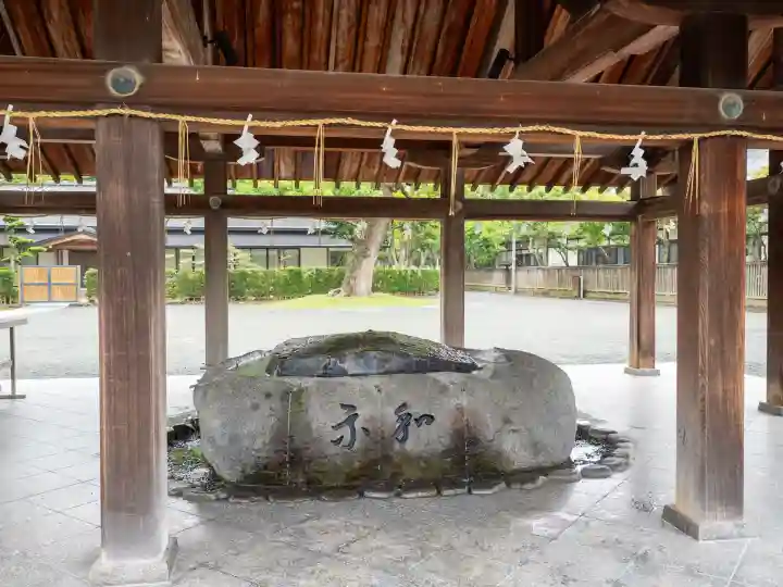 宗像大社の手水舎