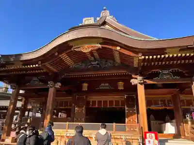 湯島天満宮の本殿・本堂