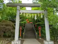 穴八幡宮の鳥居