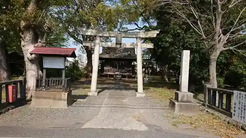 村松神社の鳥居