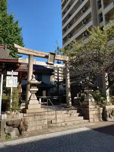 白龍神社の鳥居